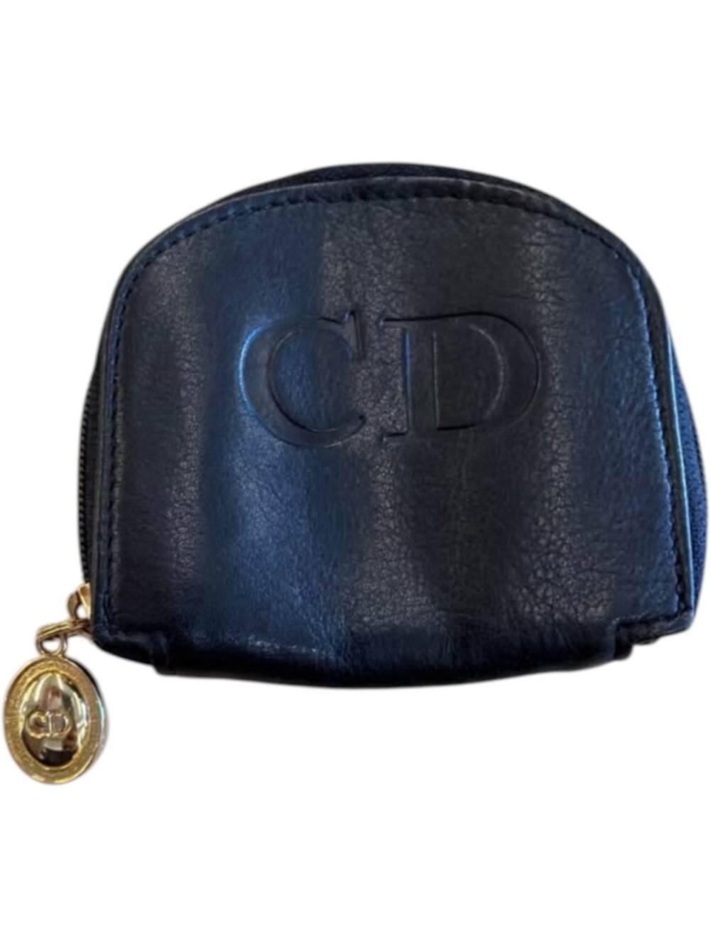 728172CR C1 Christian Dior Wallet Black Leather